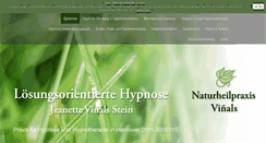 Desktop Screenshot of hypnose-vinals-hannover.de